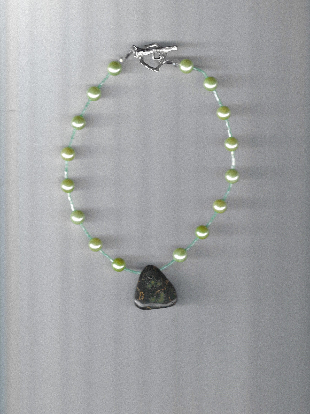 Green x Stone Necklace