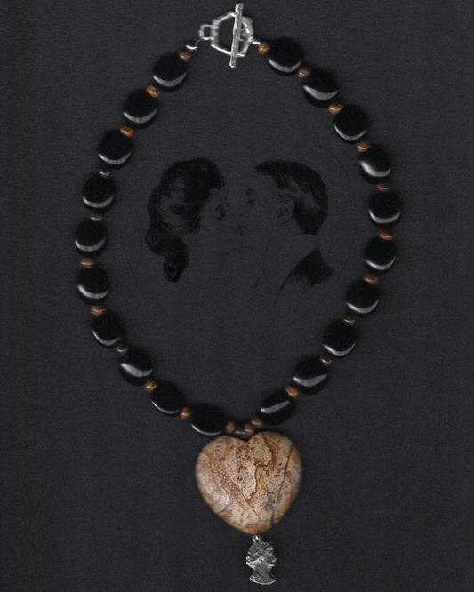 Stone Heart Necklace