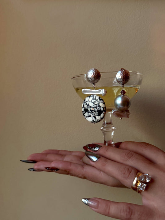 Winter Pool Earrings