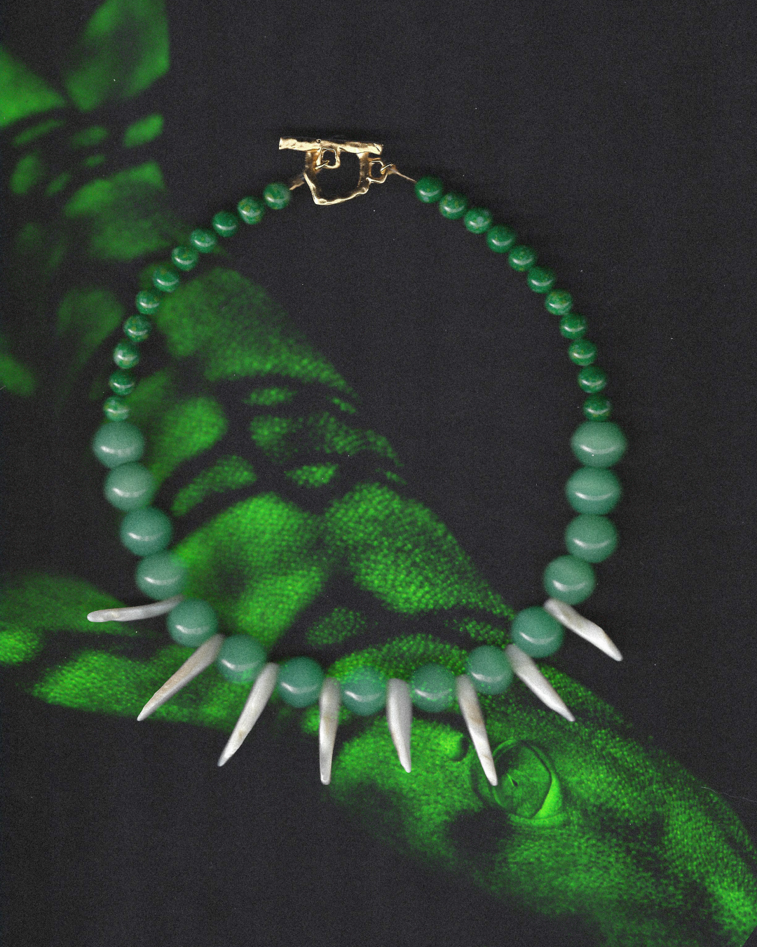 Green Lanternshark Necklace
