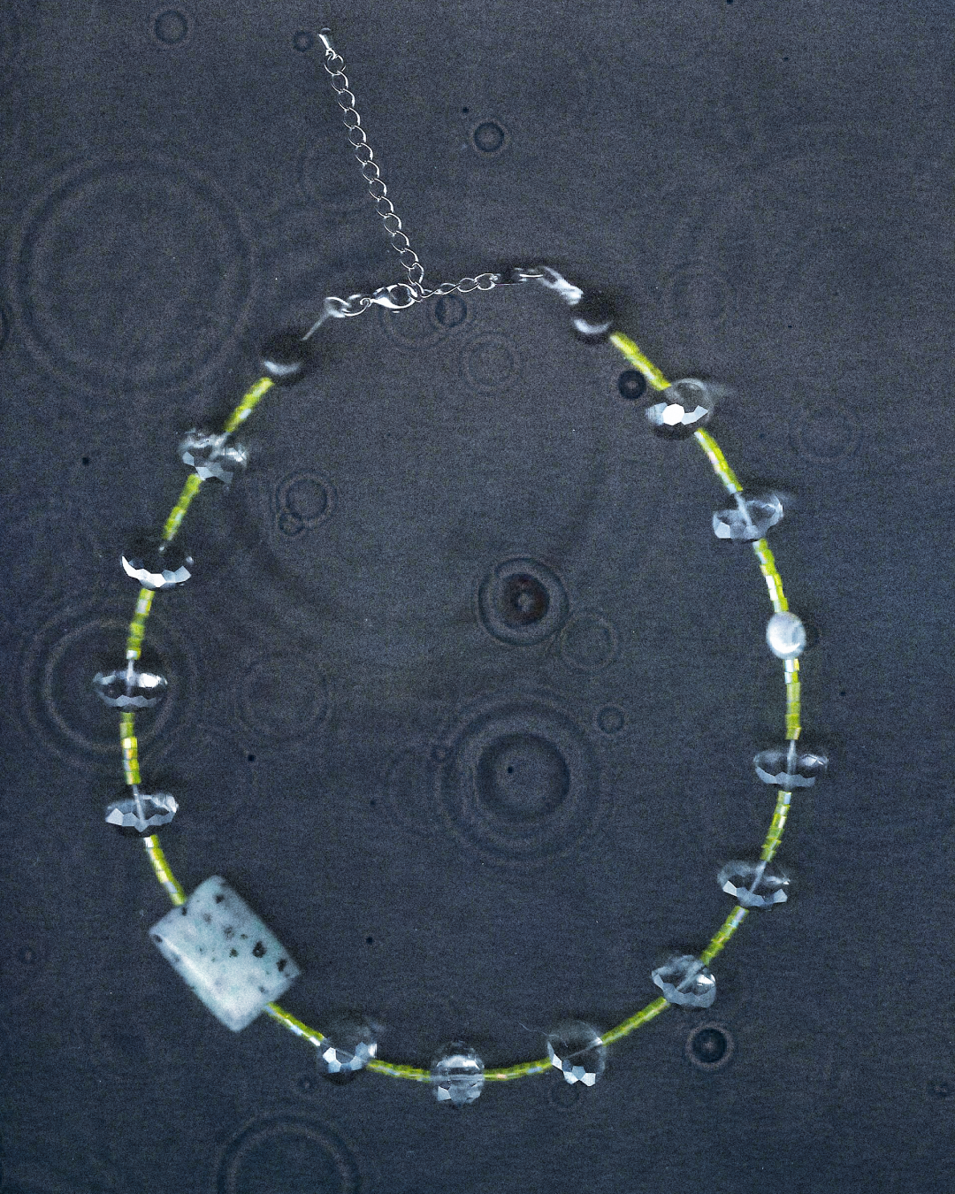 Yellow x Stone Necklace